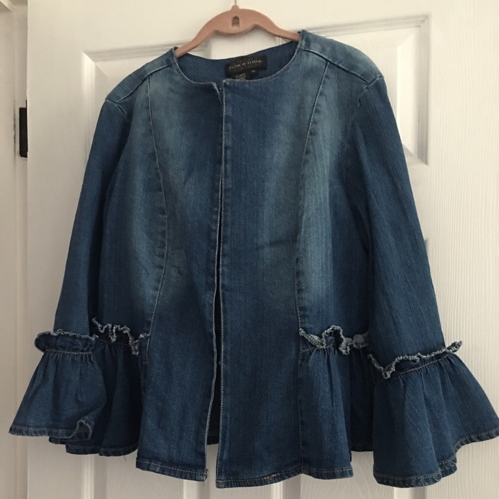 Denim Jean Jacket XL  EUC